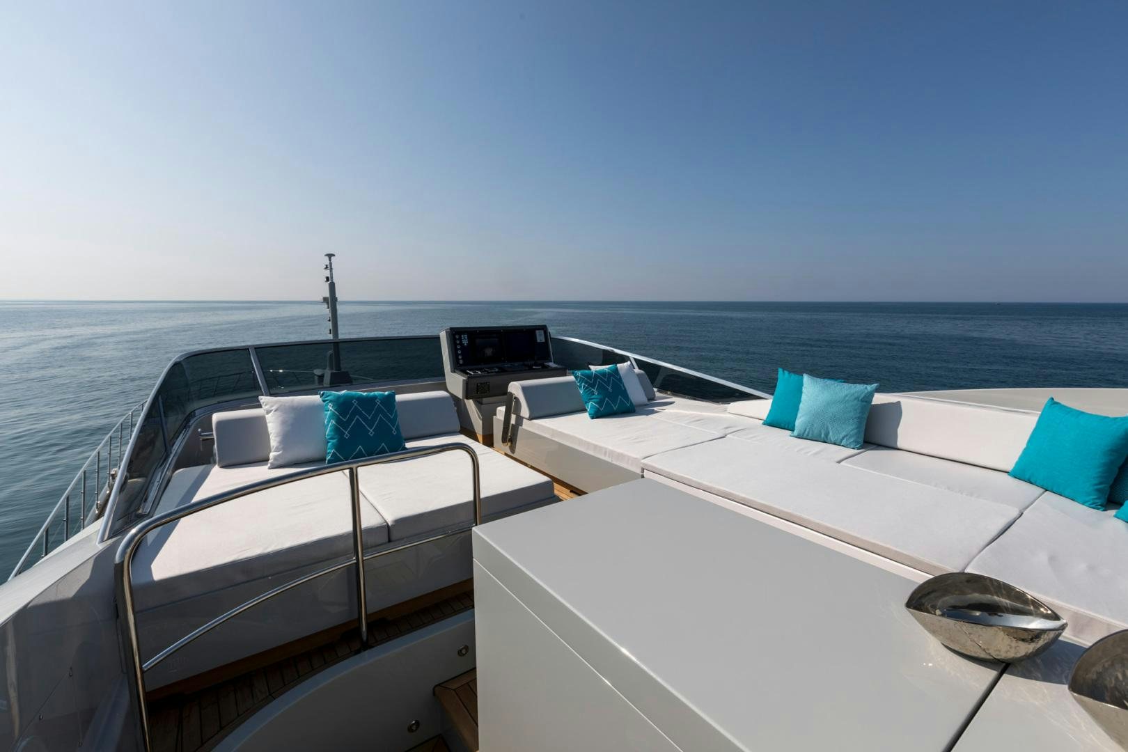 a boat on the water aboard NANA I Yacht for Sale