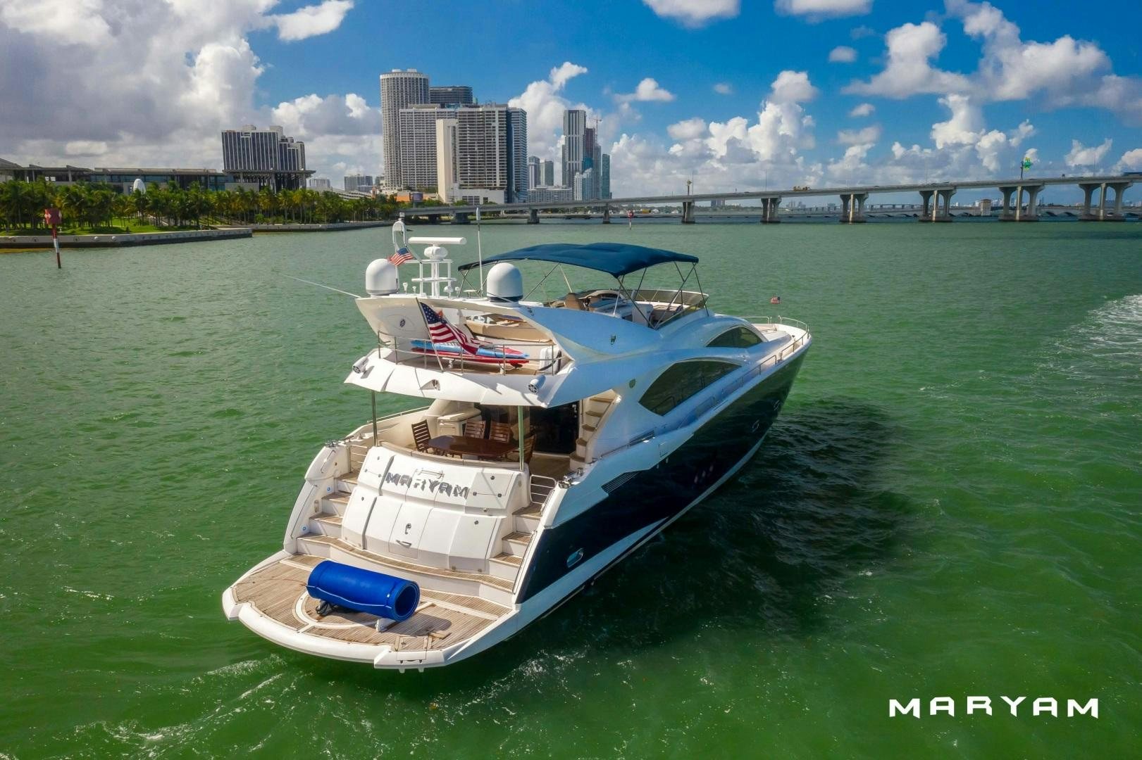a boat on the water aboard FINS UP Yacht for Sale