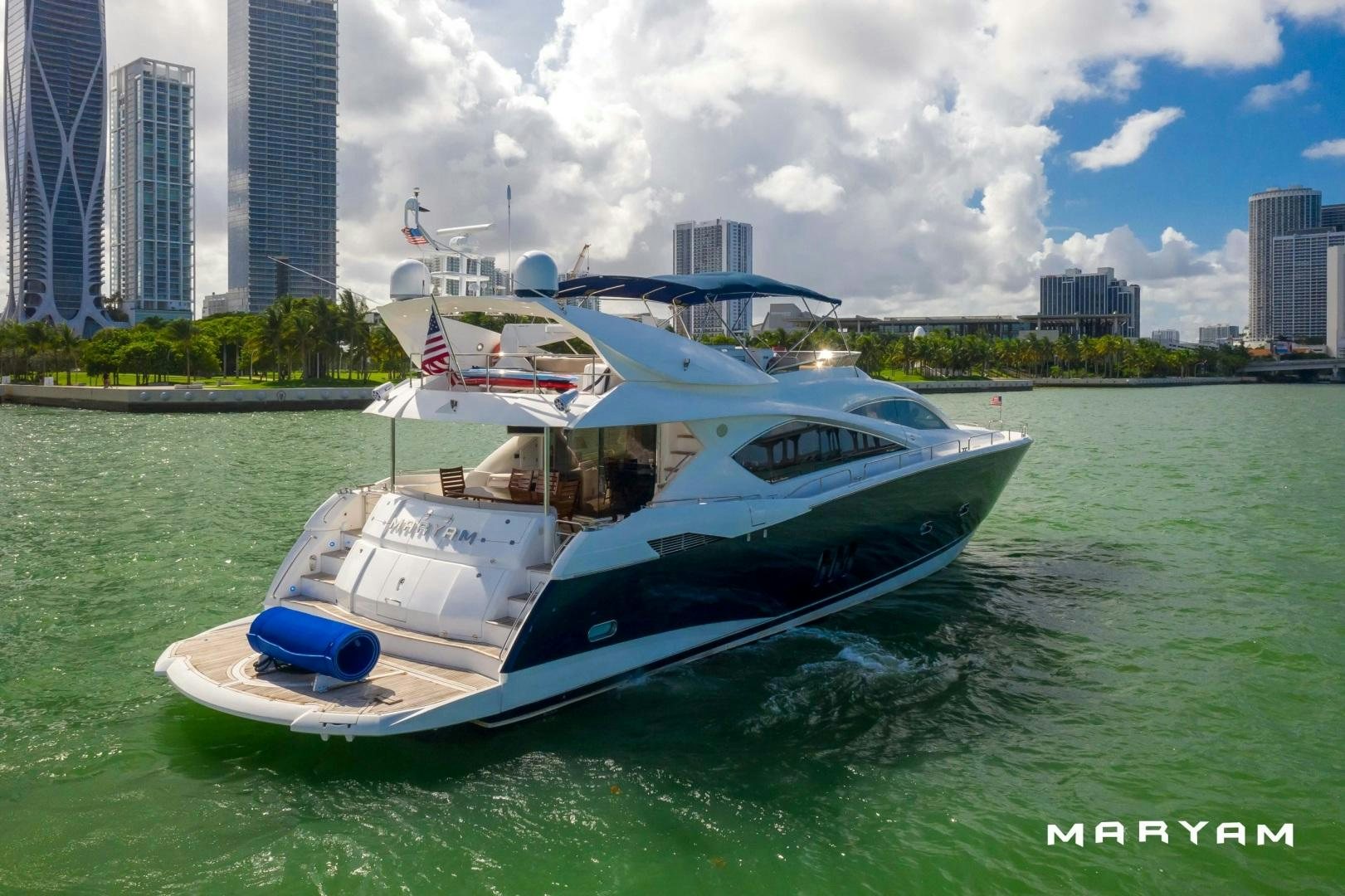 a boat on the water aboard FINS UP Yacht for Sale