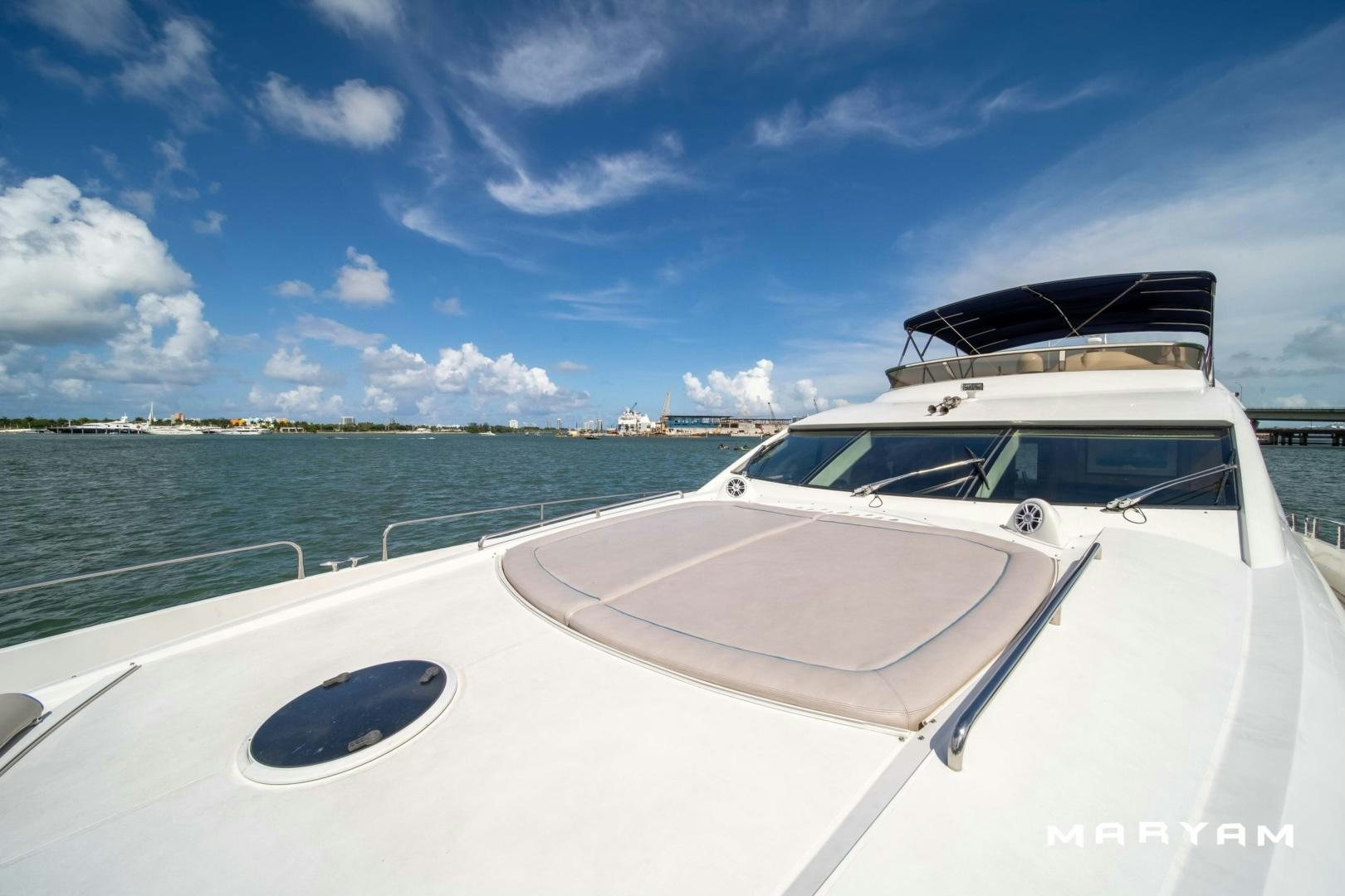 a boat on the water aboard FINS UP Yacht for Sale