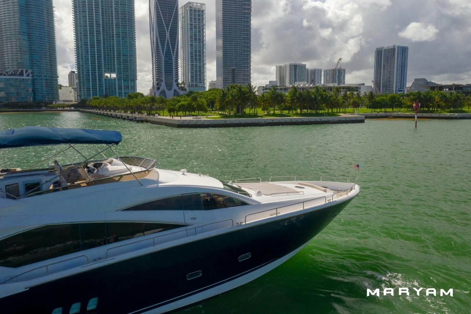 a boat on the water aboard FINS UP Yacht for Sale