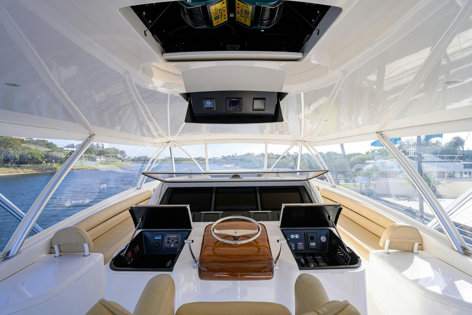 inside of a boat aboard PASTIME Yacht for Sale