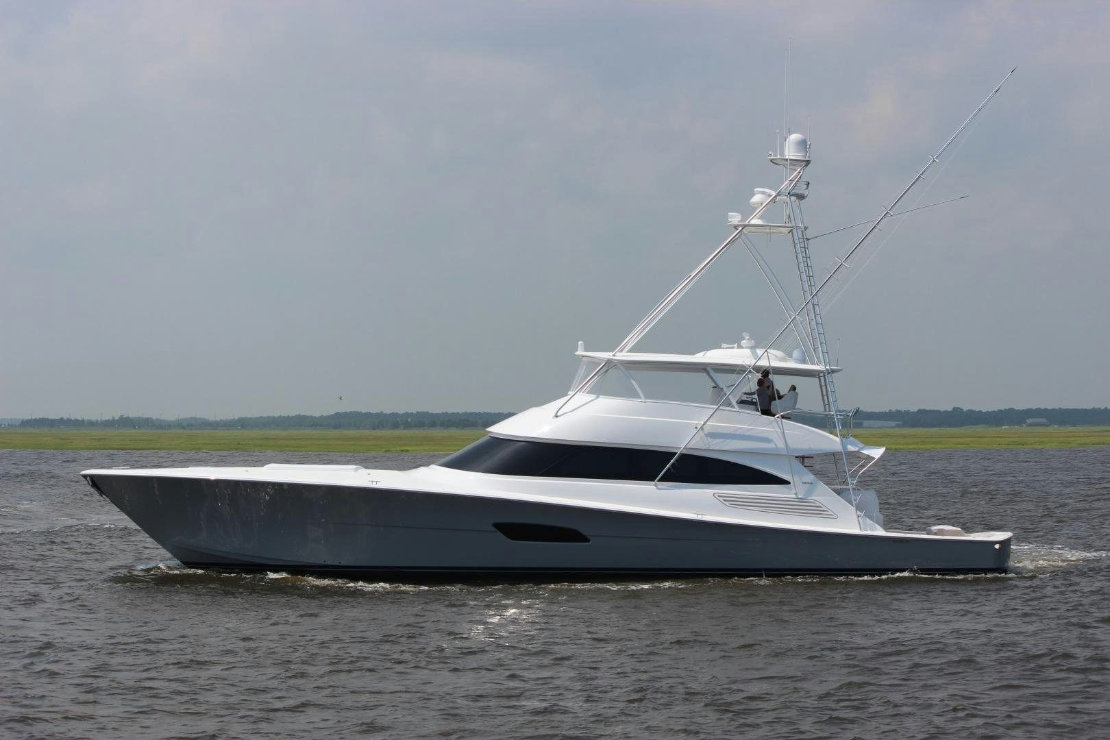 a boat on the water aboard PASTIME Yacht for Sale