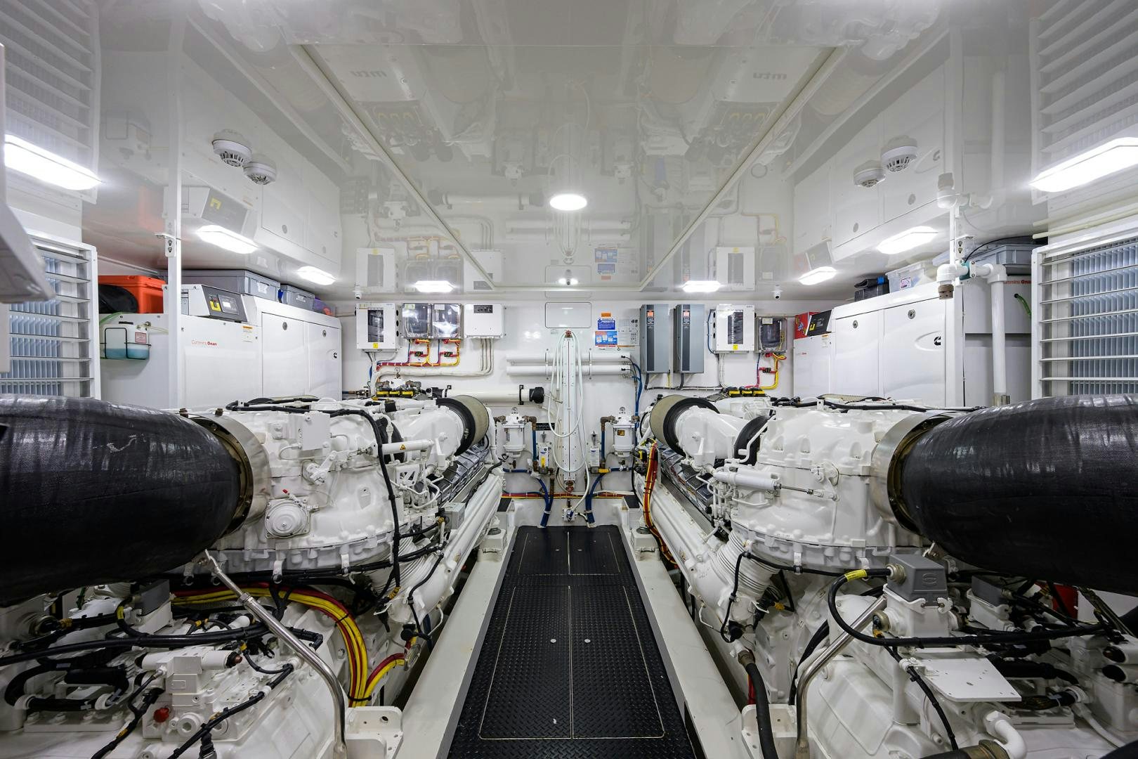 a machine with wires aboard PASTIME Yacht for Sale