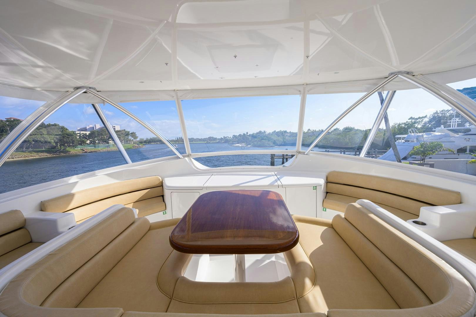 inside of a boat aboard PASTIME Yacht for Sale