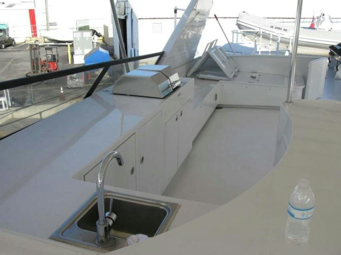 a large factory with machinery aboard TRUE NORTH Yacht for Sale