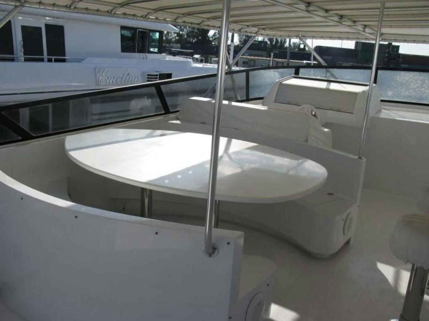 a white machine in a building aboard TRUE NORTH Yacht for Sale