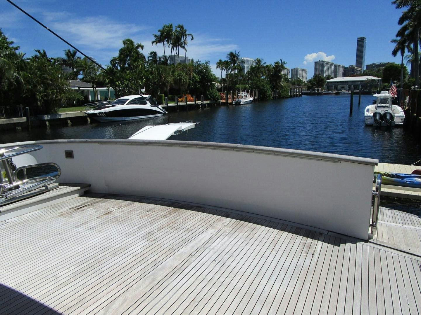 a dock with boats aboard DEAR HENRI Yacht for Sale
