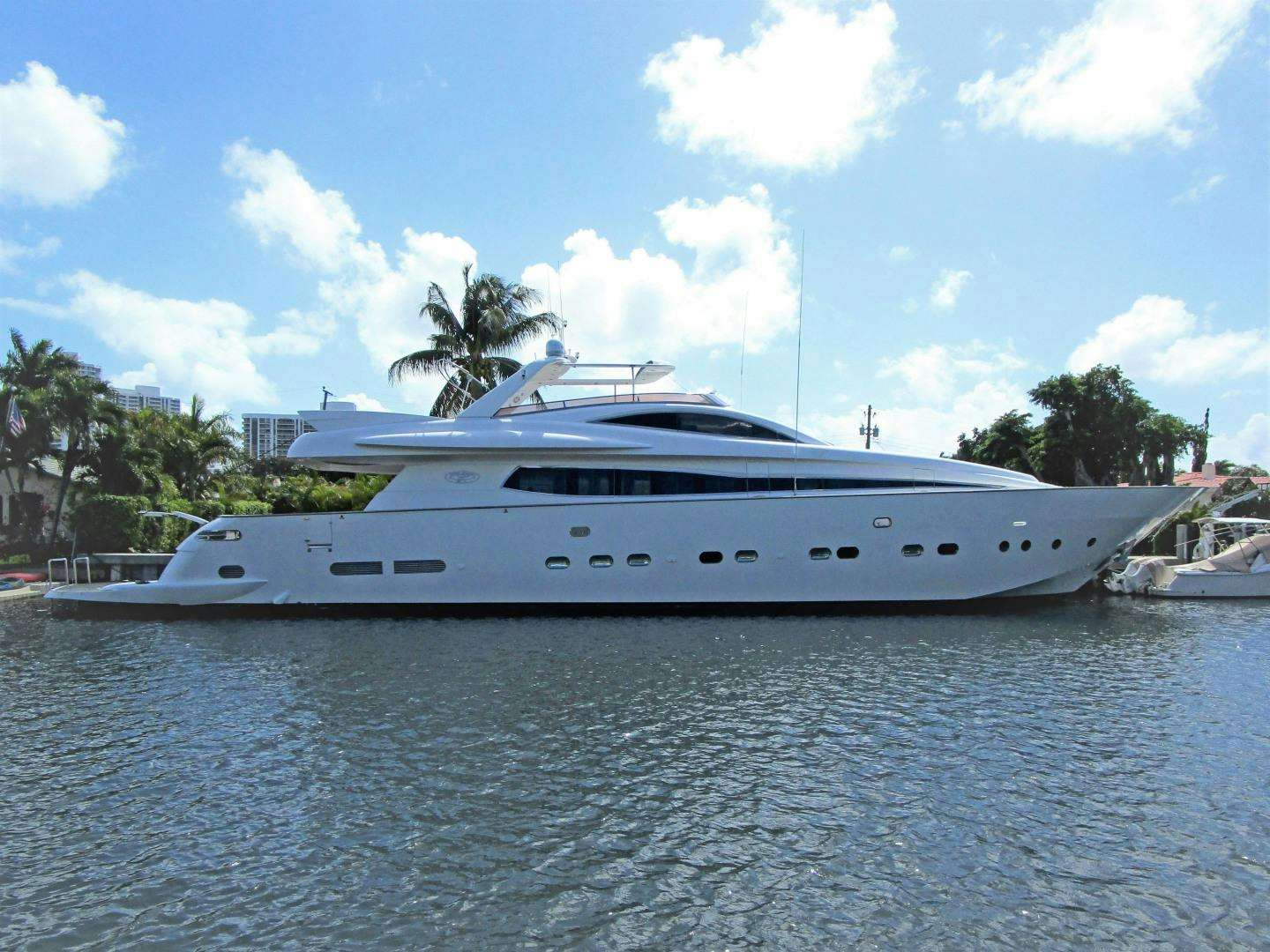 a large white yacht aboard DEAR HENRI Yacht for Sale