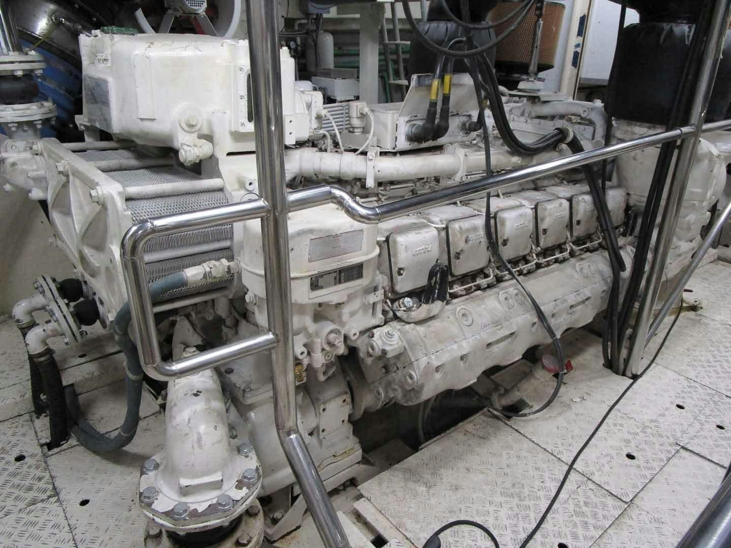 a close-up of a machine aboard DEAR HENRI Yacht for Sale