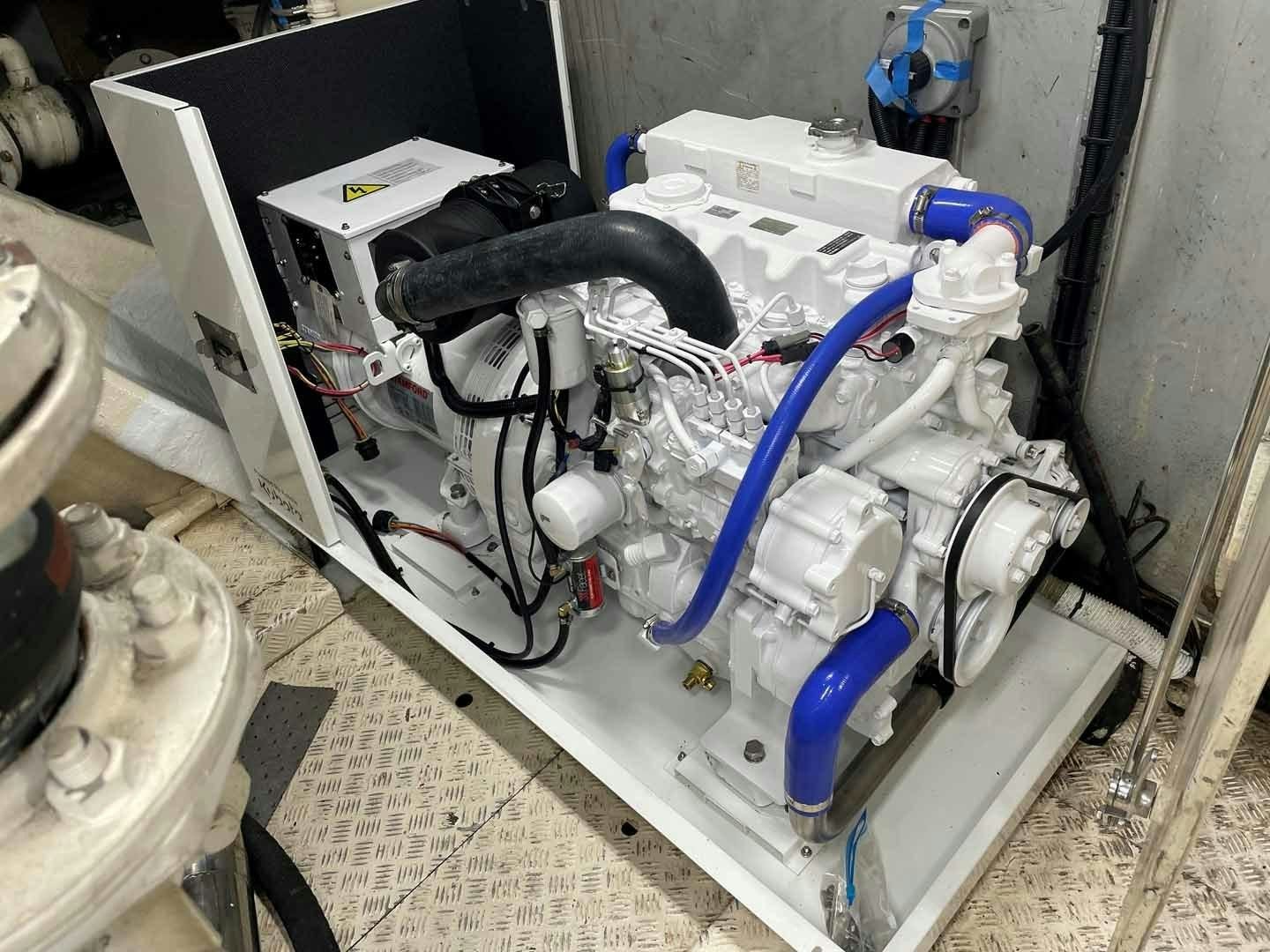 a machine with wires aboard DEAR HENRI Yacht for Sale