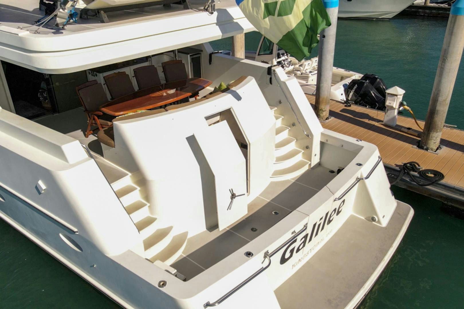 a boat on the water aboard NO EXCEPTIONS Yacht for Sale