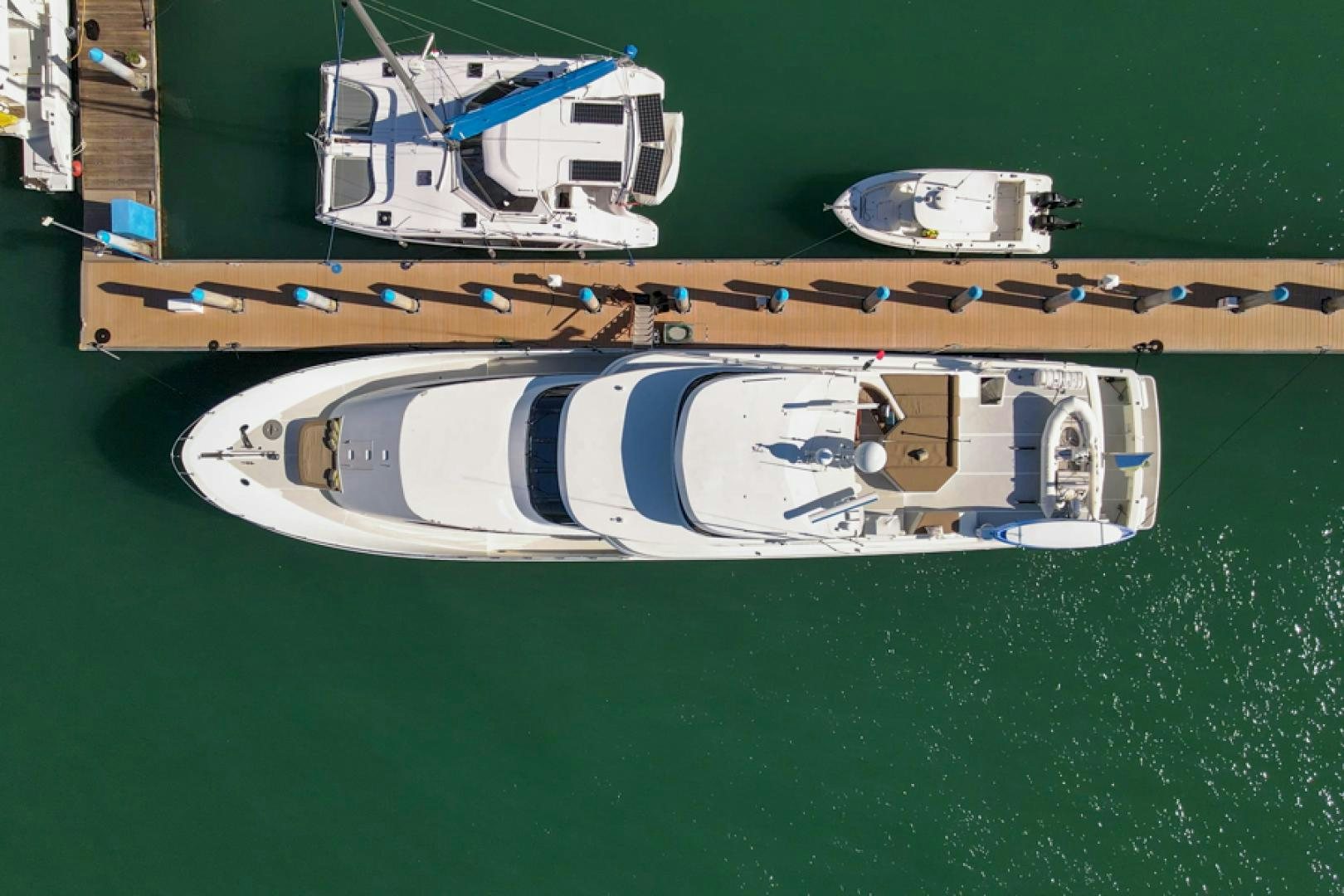 a boat on the water aboard NO EXCEPTIONS Yacht for Sale