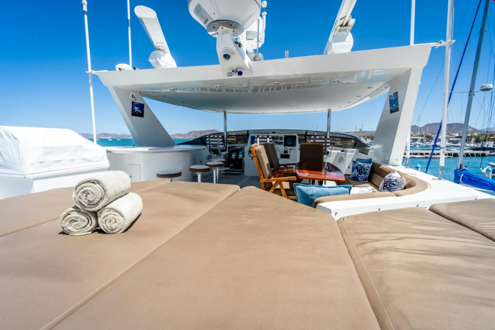 a boat on the water aboard NO EXCEPTIONS Yacht for Sale