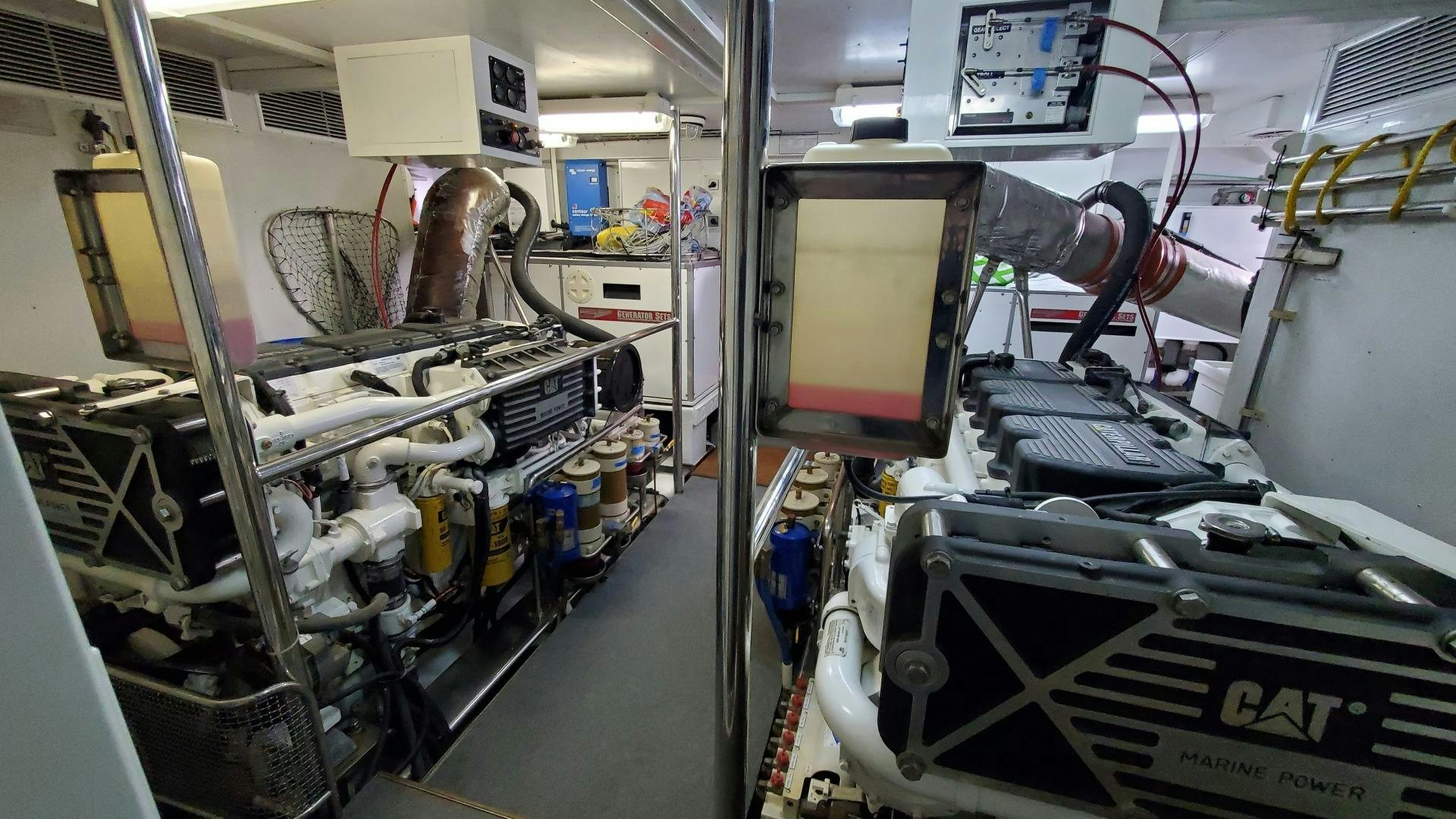 a machine with wires aboard ANTARES Yacht for Sale