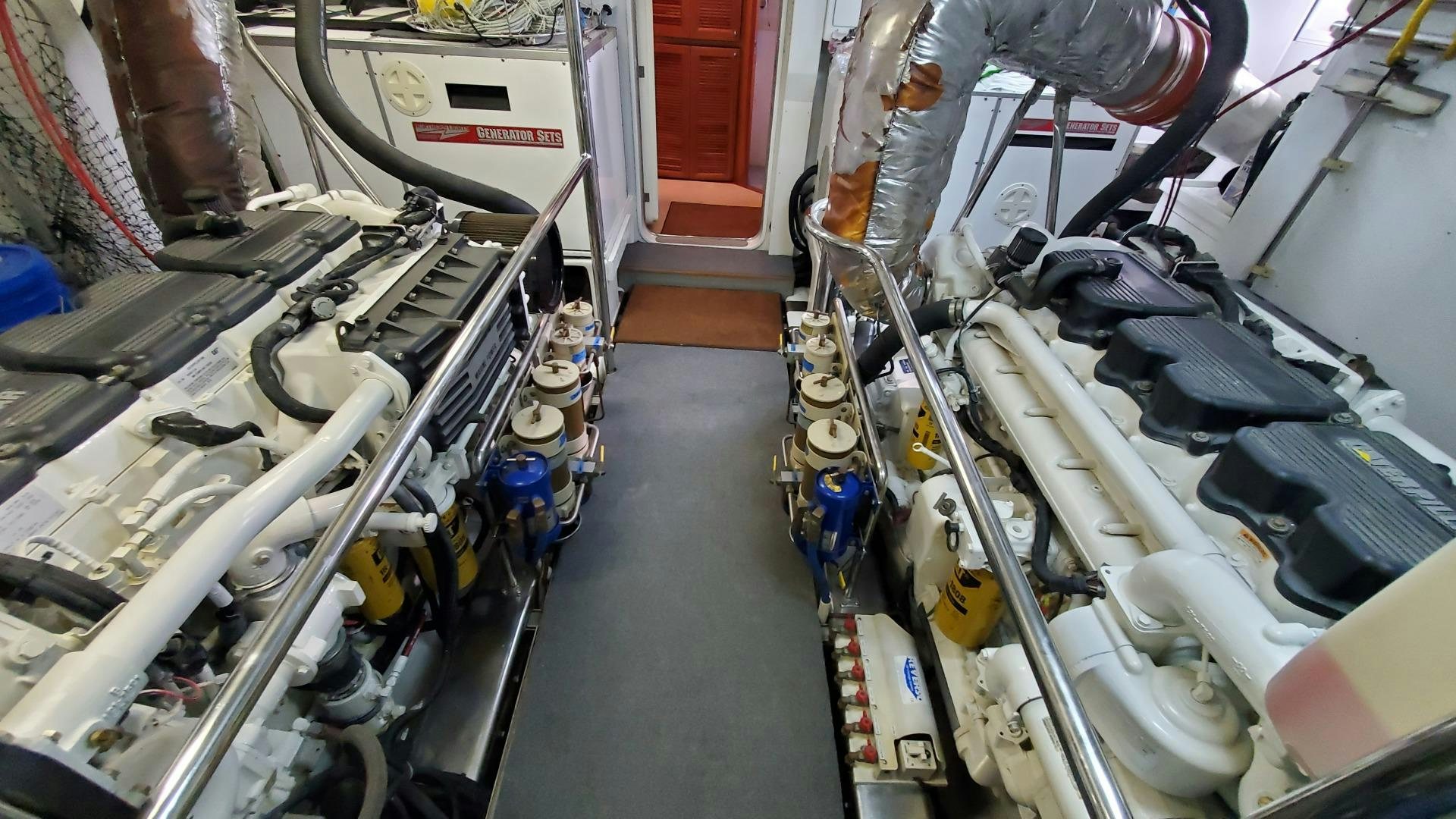 a machine with wires aboard ANTARES Yacht for Sale