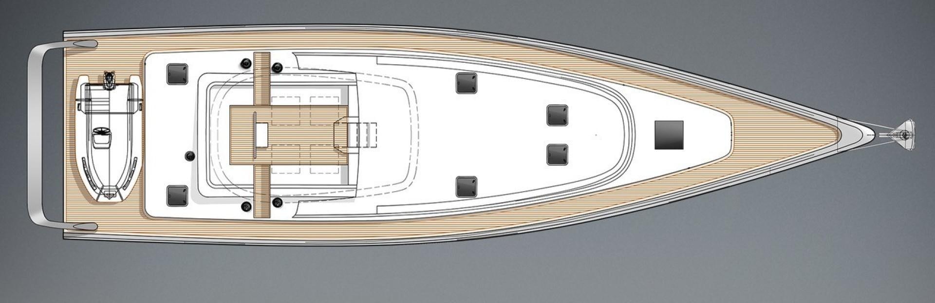 a close-up of a white electrical device aboard LAS BRISAS Yacht for Sale