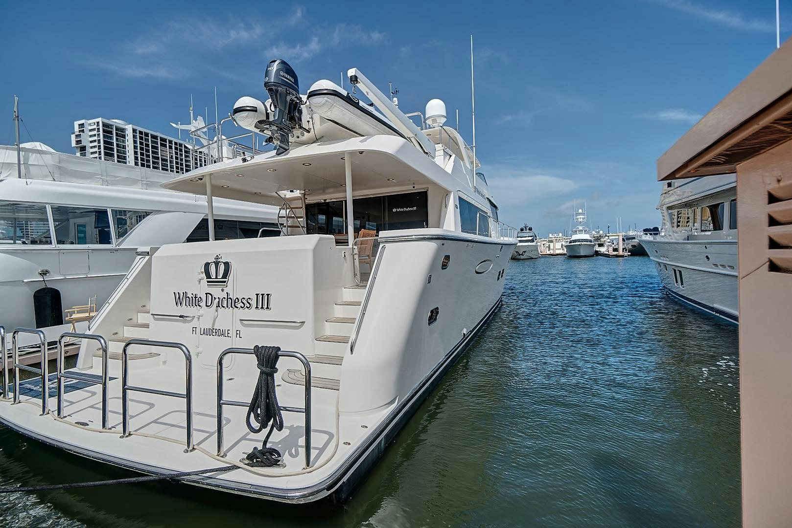 a boat in the water aboard LADY B Yacht for Sale