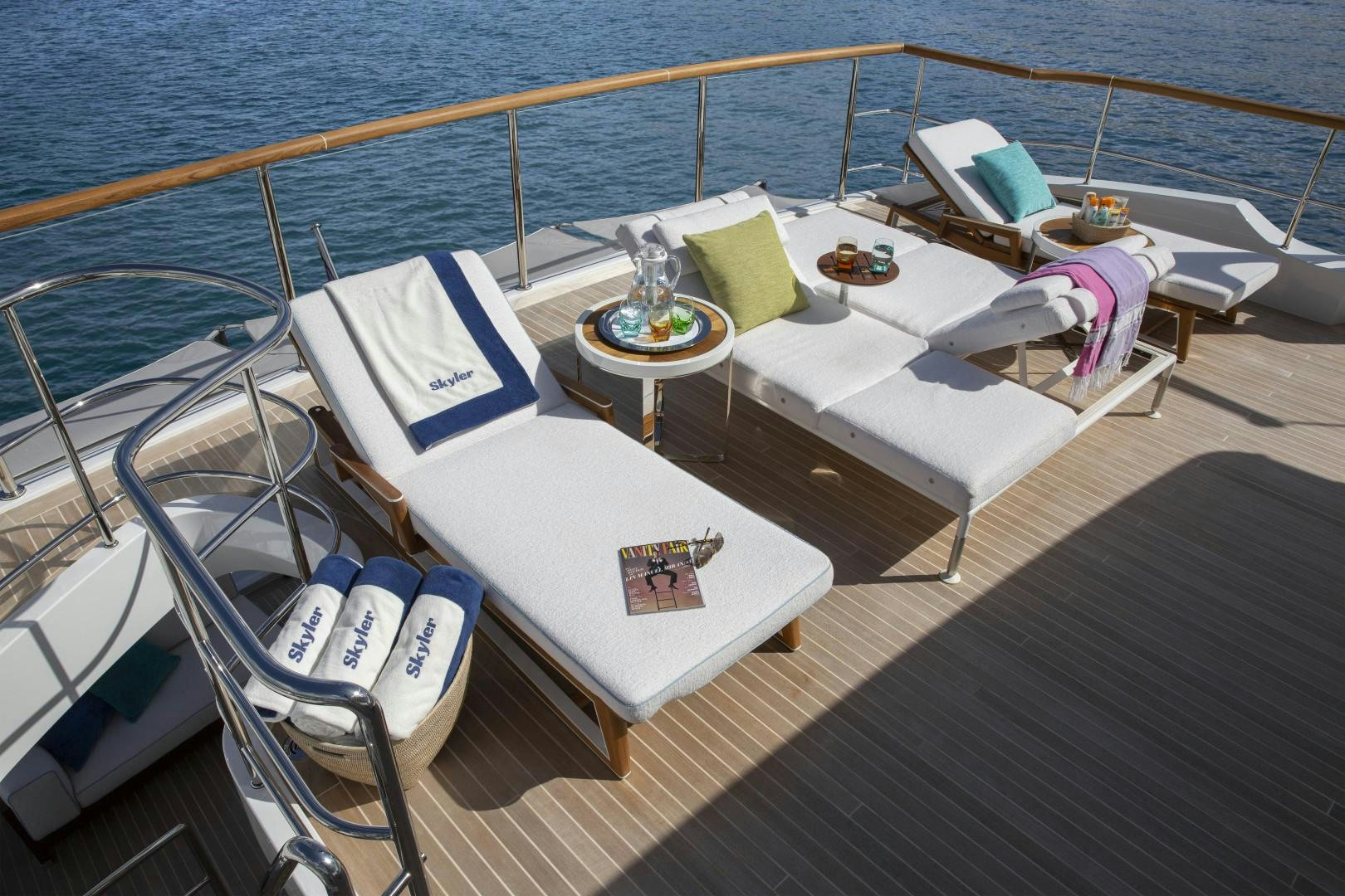 a boat on the water aboard JODI ANN Yacht for Sale