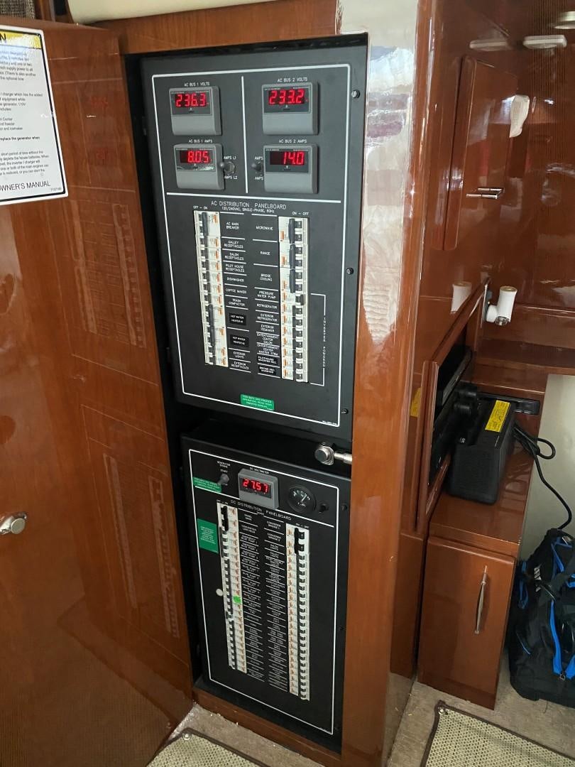 a machine with buttons aboard Gettin' There Yacht for Sale