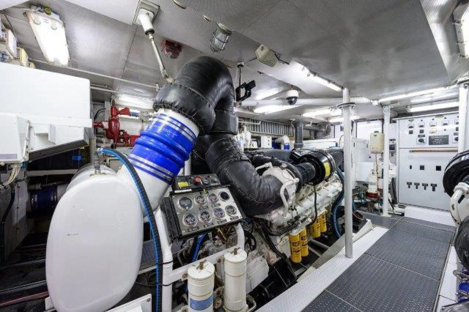 a person in a space suit aboard REBECCA Yacht for Sale
