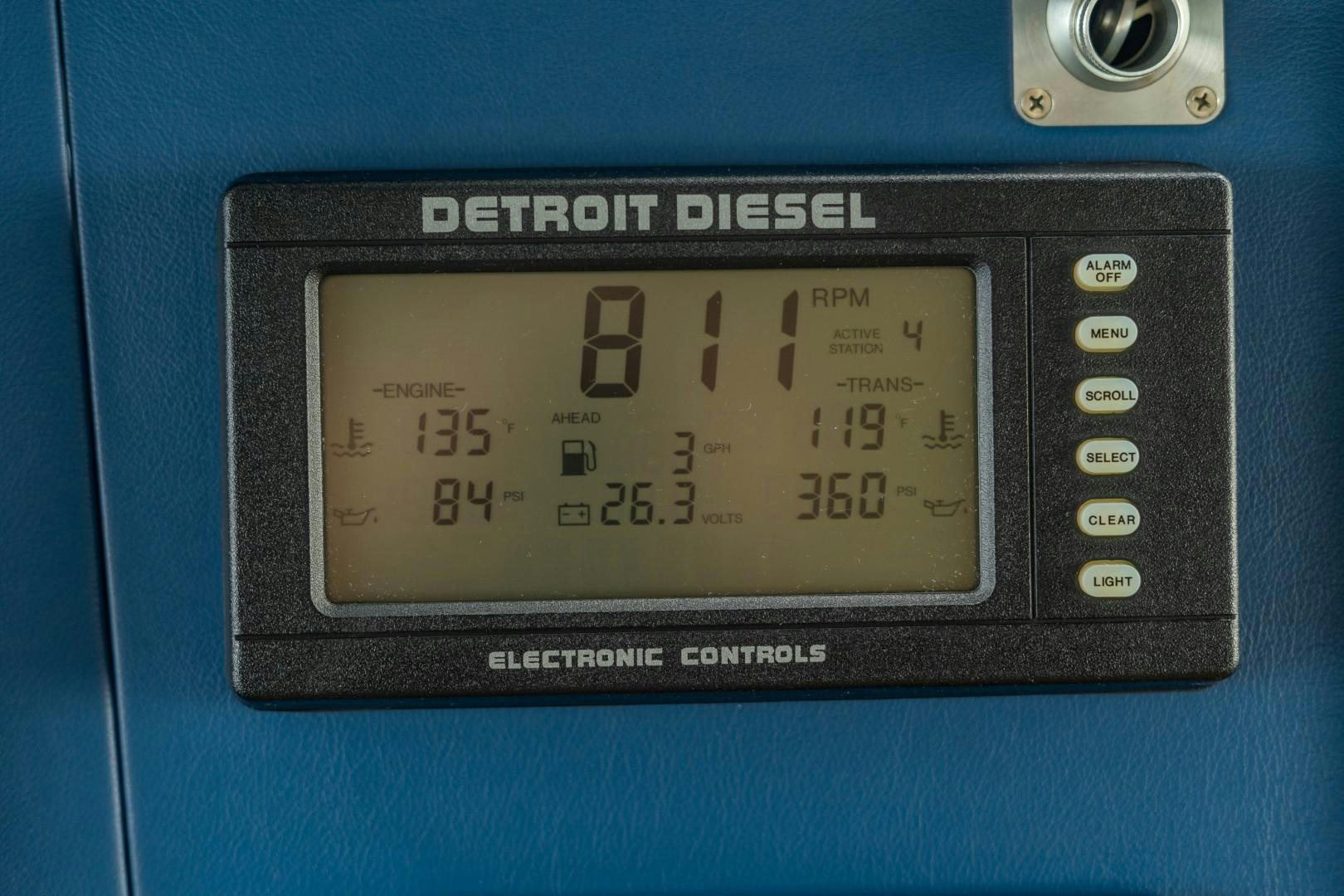 calendar aboard LEGACY Yacht for Sale