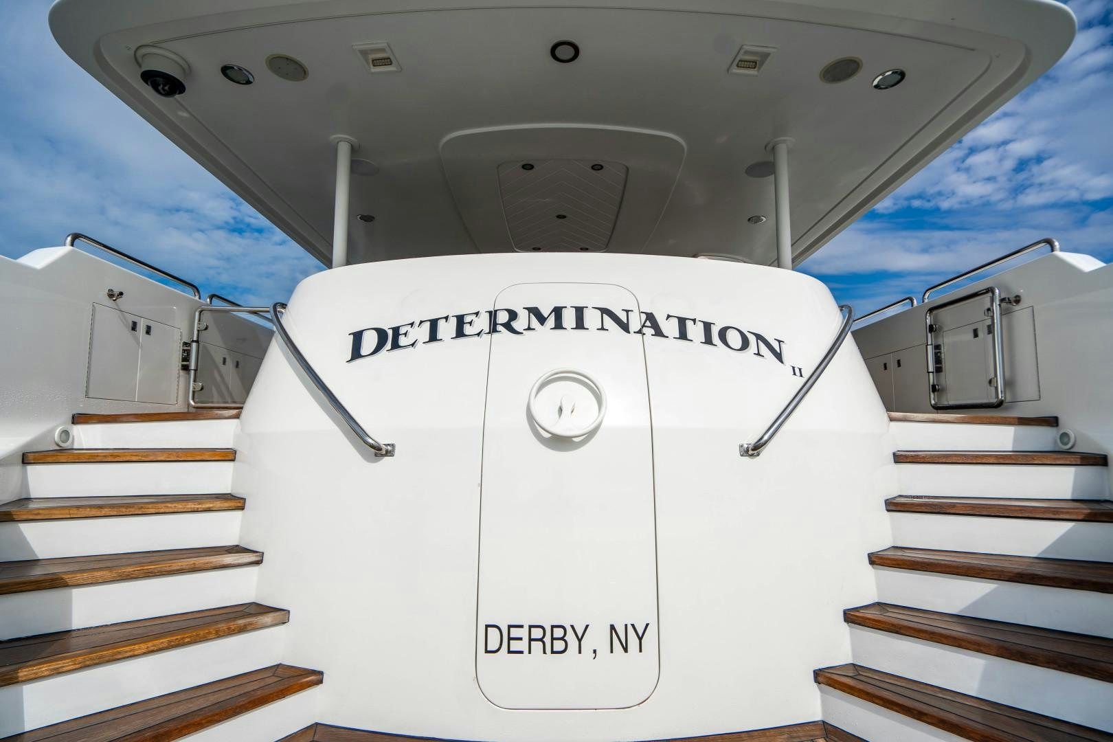 a space shuttle on a launch pad aboard LEGACY Yacht for Sale