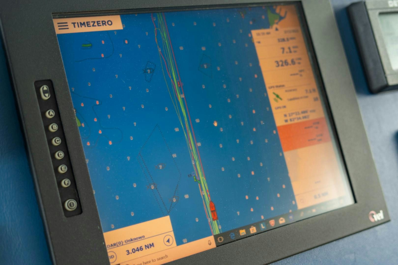 a video game console aboard LEGACY Yacht for Sale