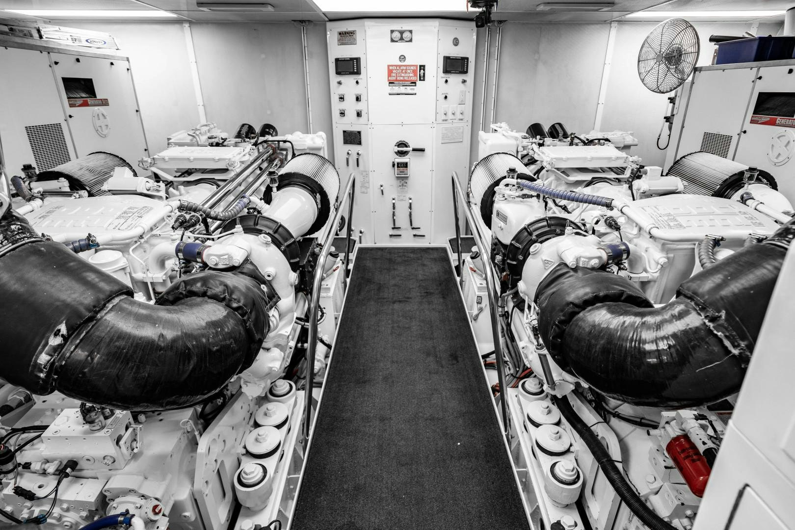 a room full of seats aboard LEGACY Yacht for Sale