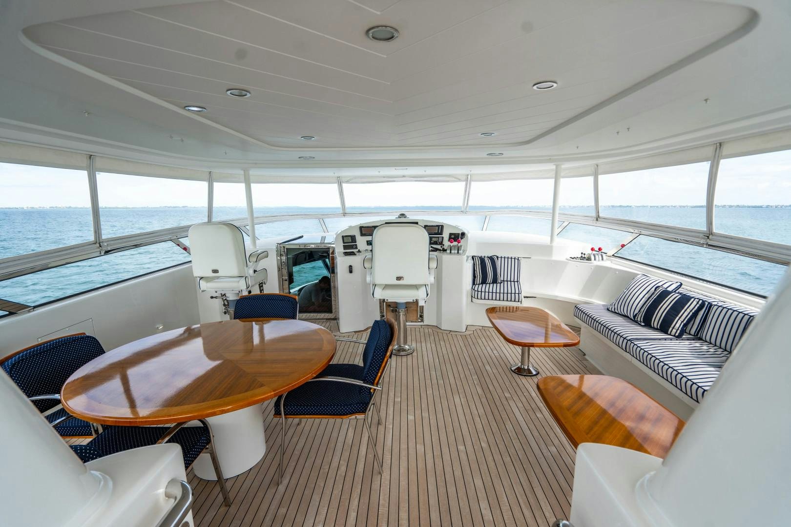inside of a boat aboard LEGACY Yacht for Sale