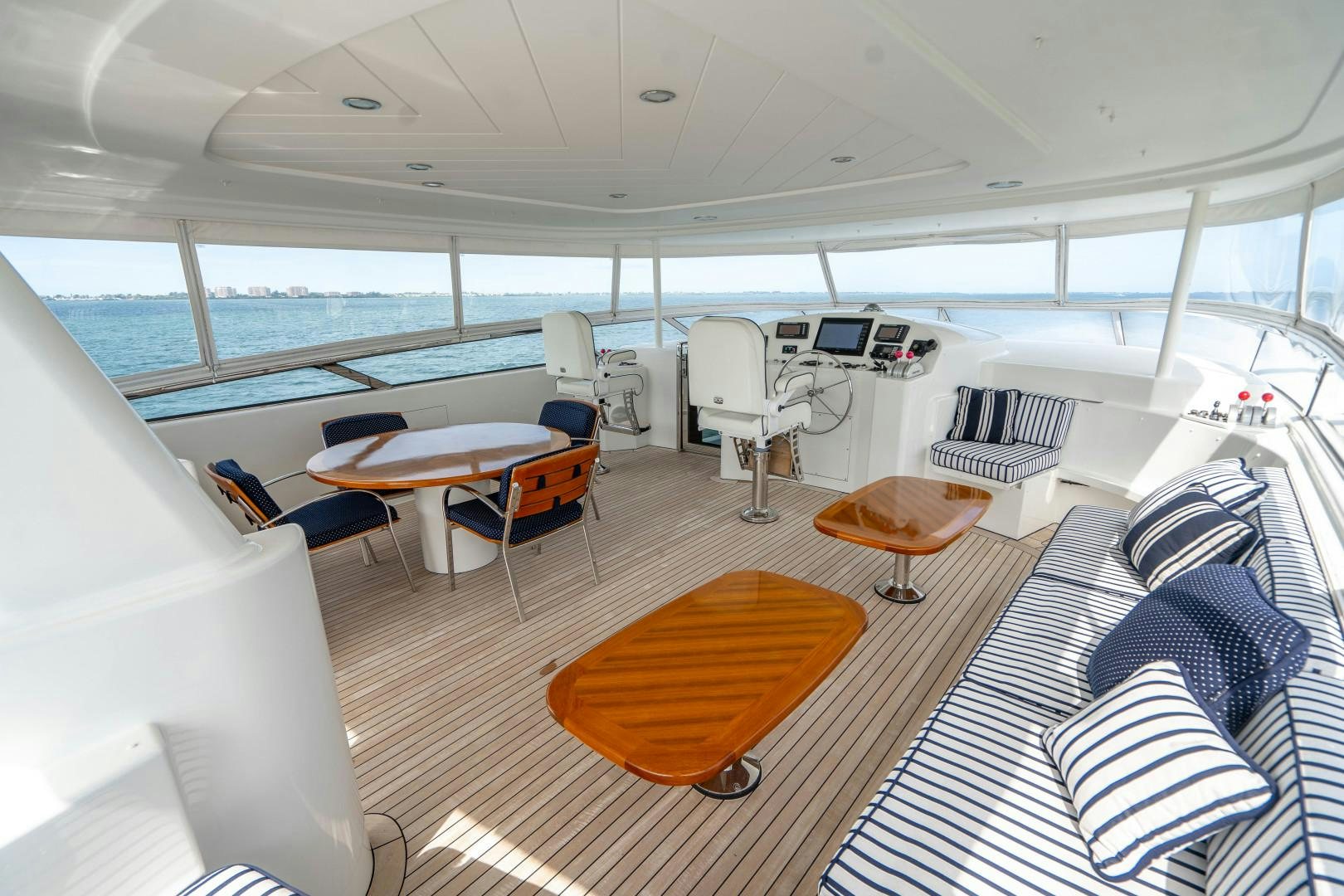 inside of a boat aboard LEGACY Yacht for Sale