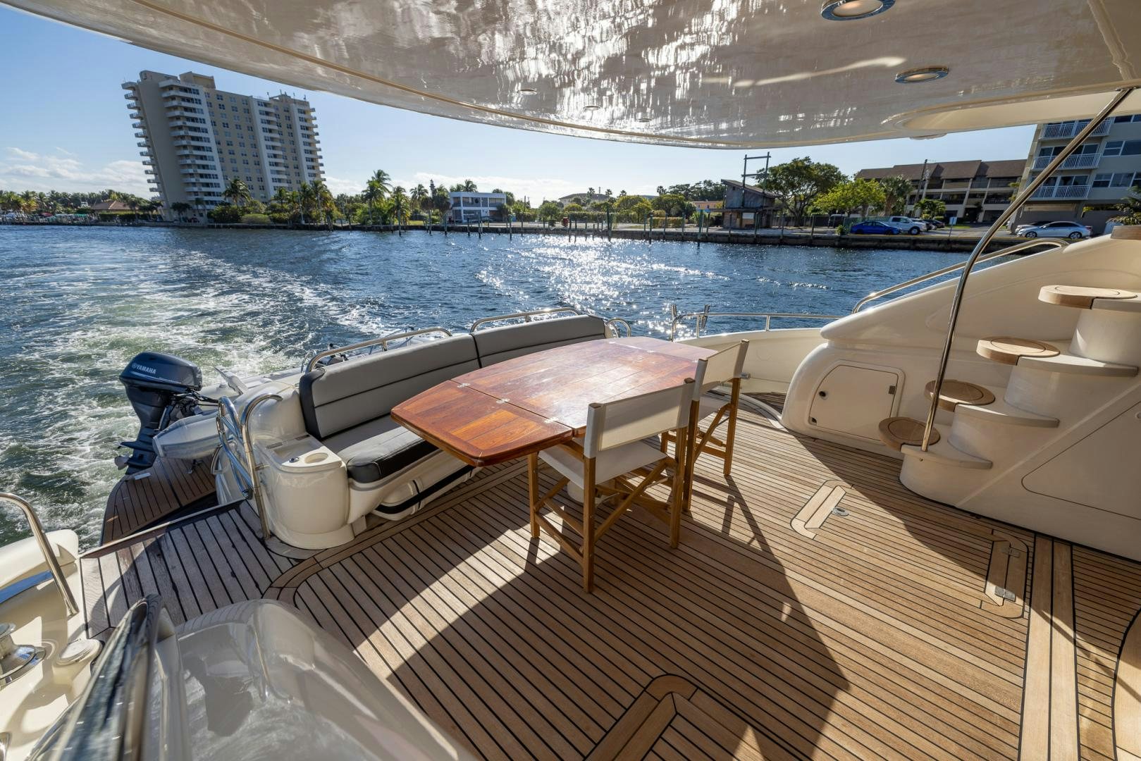 a boat on the water aboard SIROCCO Yacht for Sale