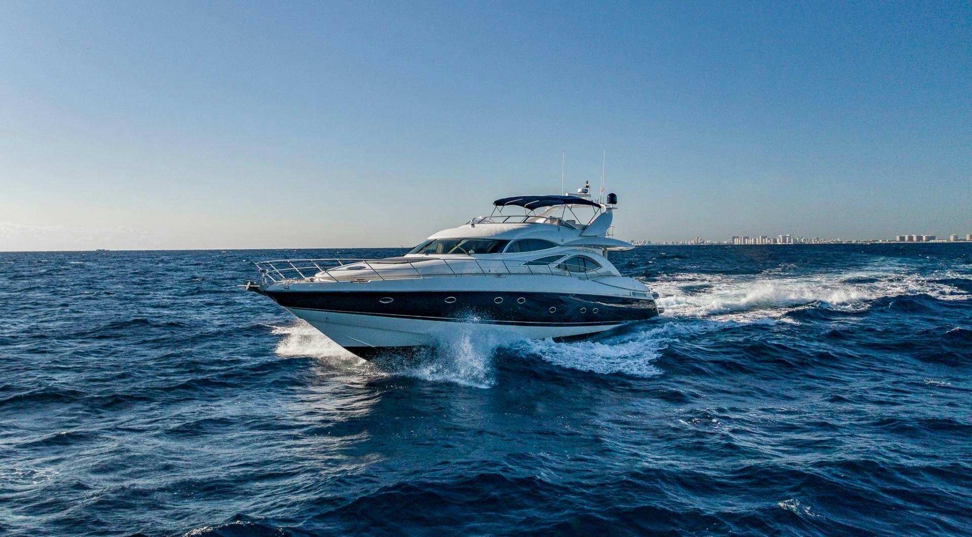 a boat in the water aboard SIROCCO Yacht for Sale
