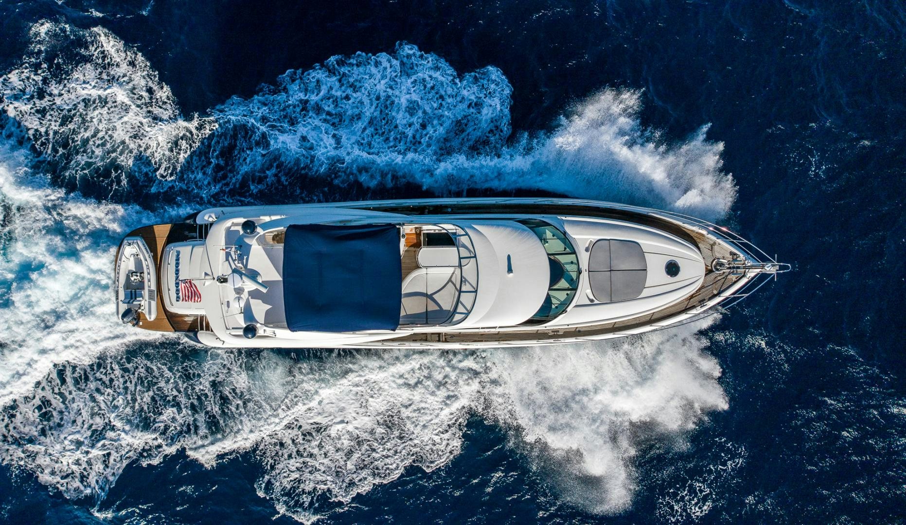 a space ship in space aboard SIROCCO Yacht for Sale