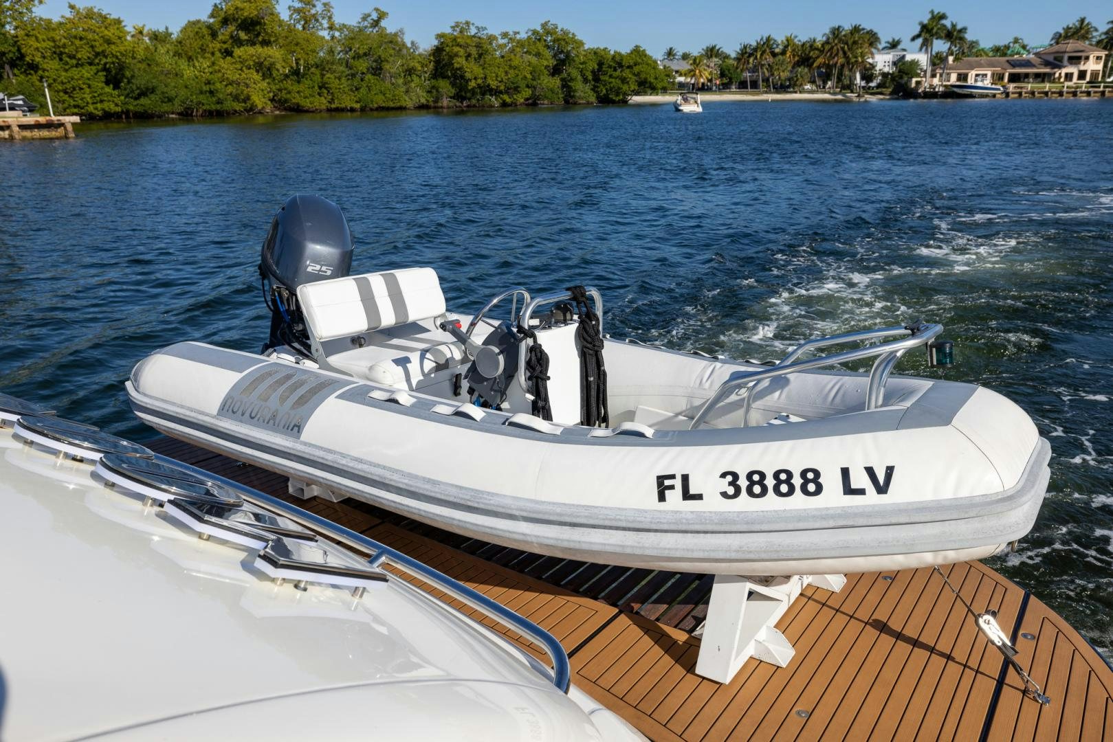 a boat on the water aboard SIROCCO Yacht for Sale