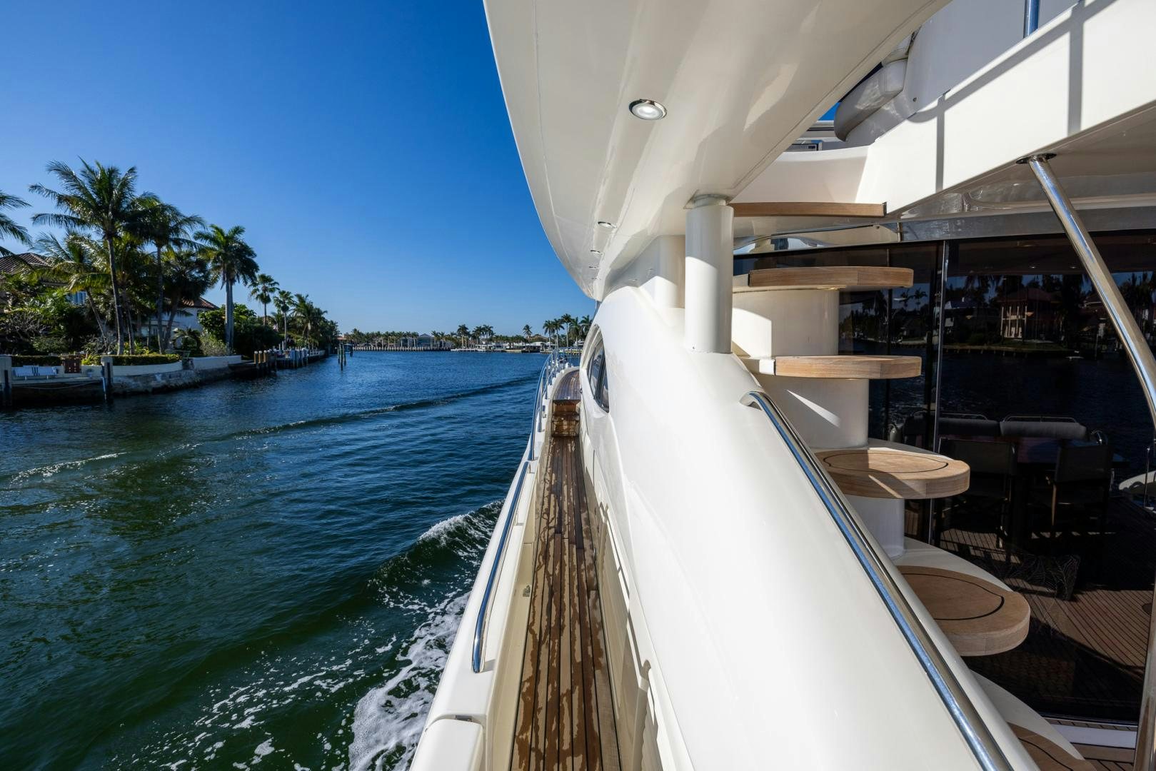 a boat on the water aboard SIROCCO Yacht for Sale