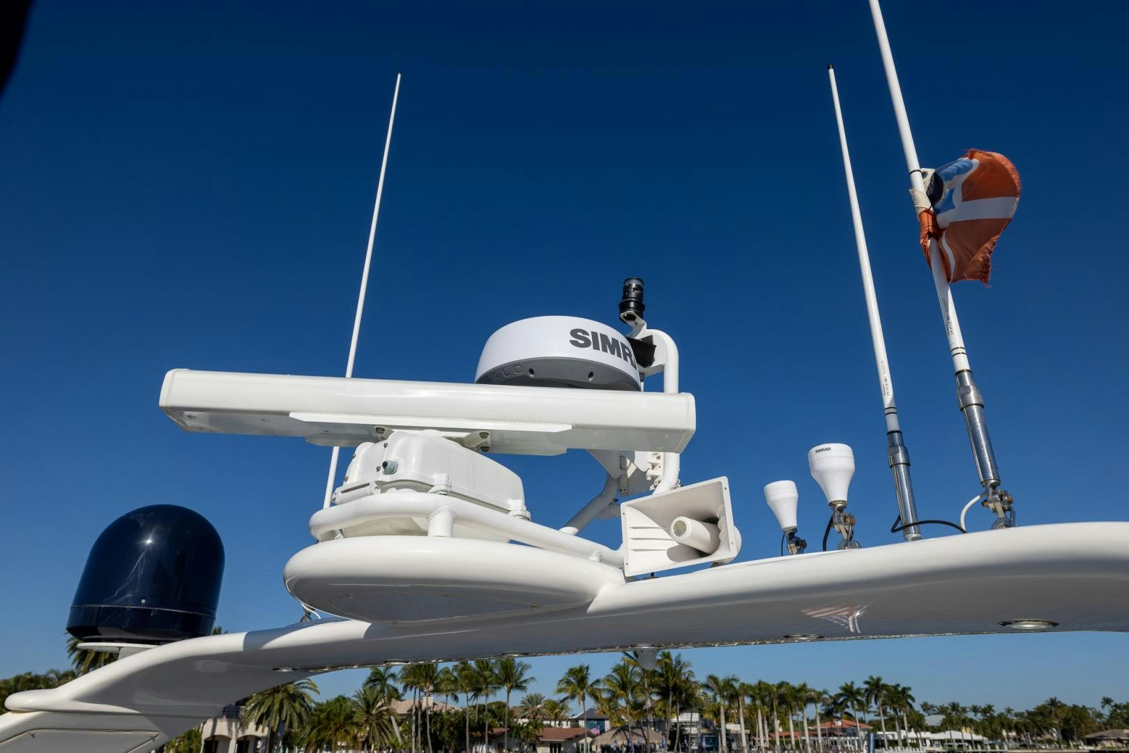 a white airplane with a propeller aboard SIROCCO Yacht for Sale