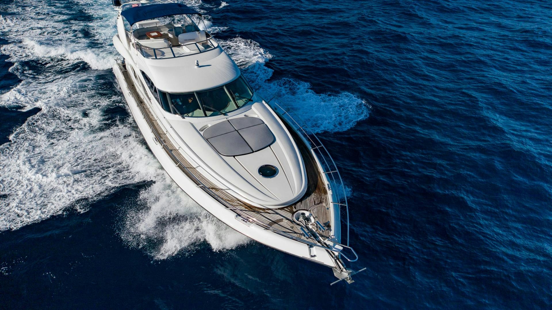 a boat on the water aboard SIROCCO Yacht for Sale