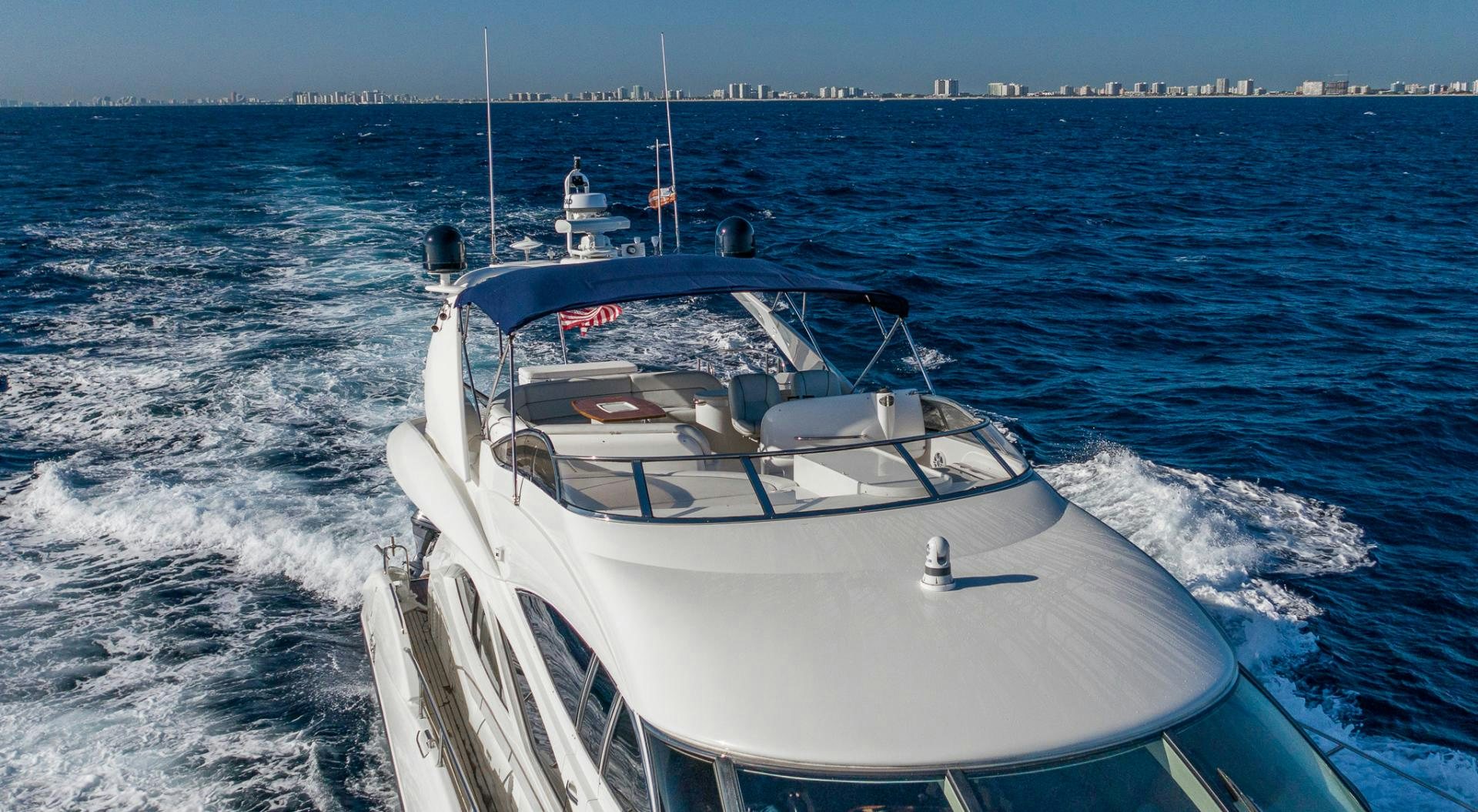 a boat on the water aboard SIROCCO Yacht for Sale