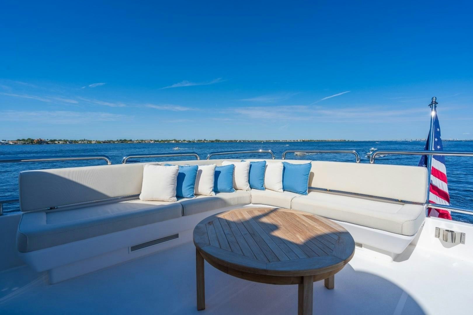a boat on the water aboard TI AMO Yacht for Sale