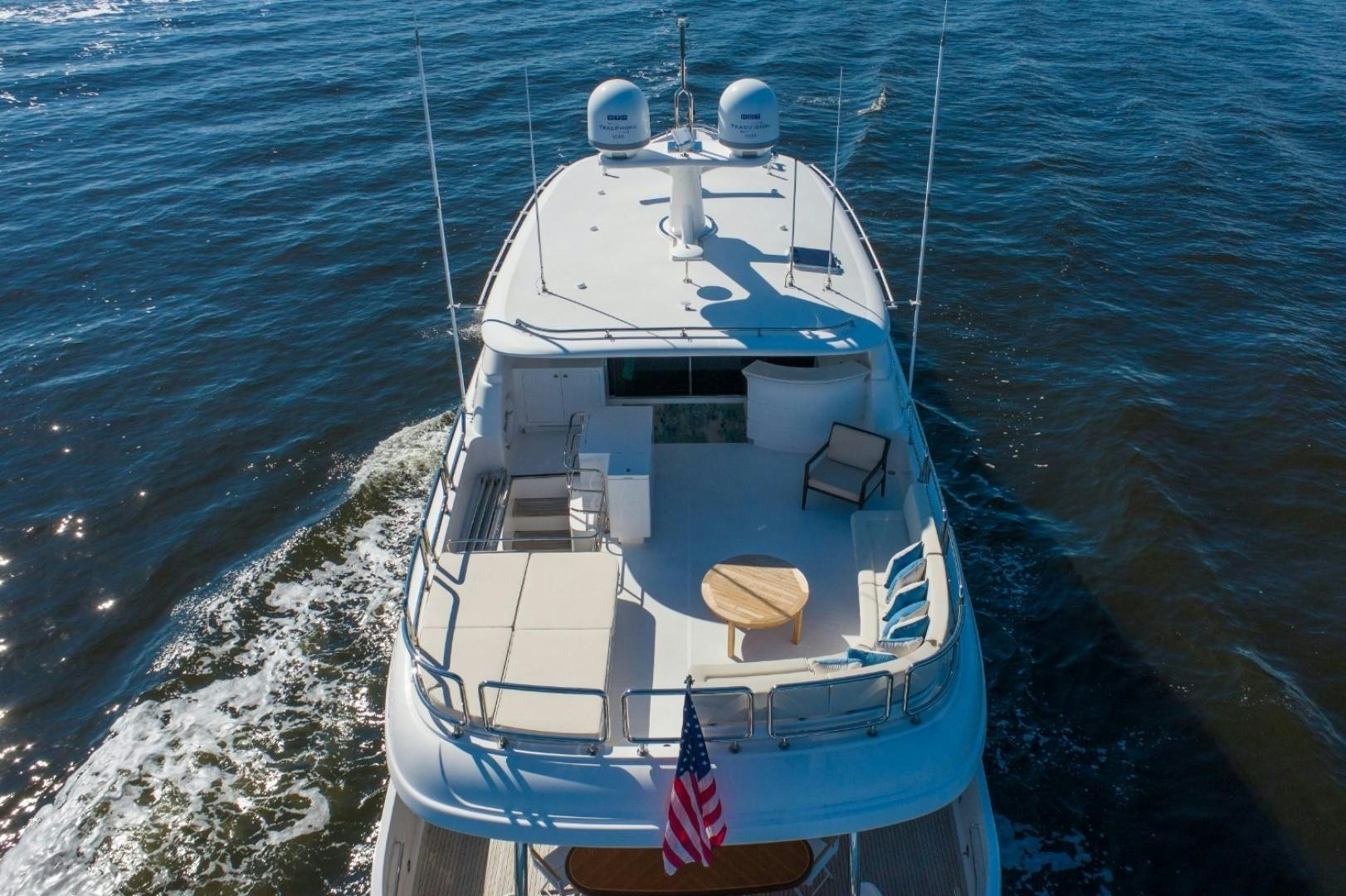 a boat on the water aboard TI AMO Yacht for Sale