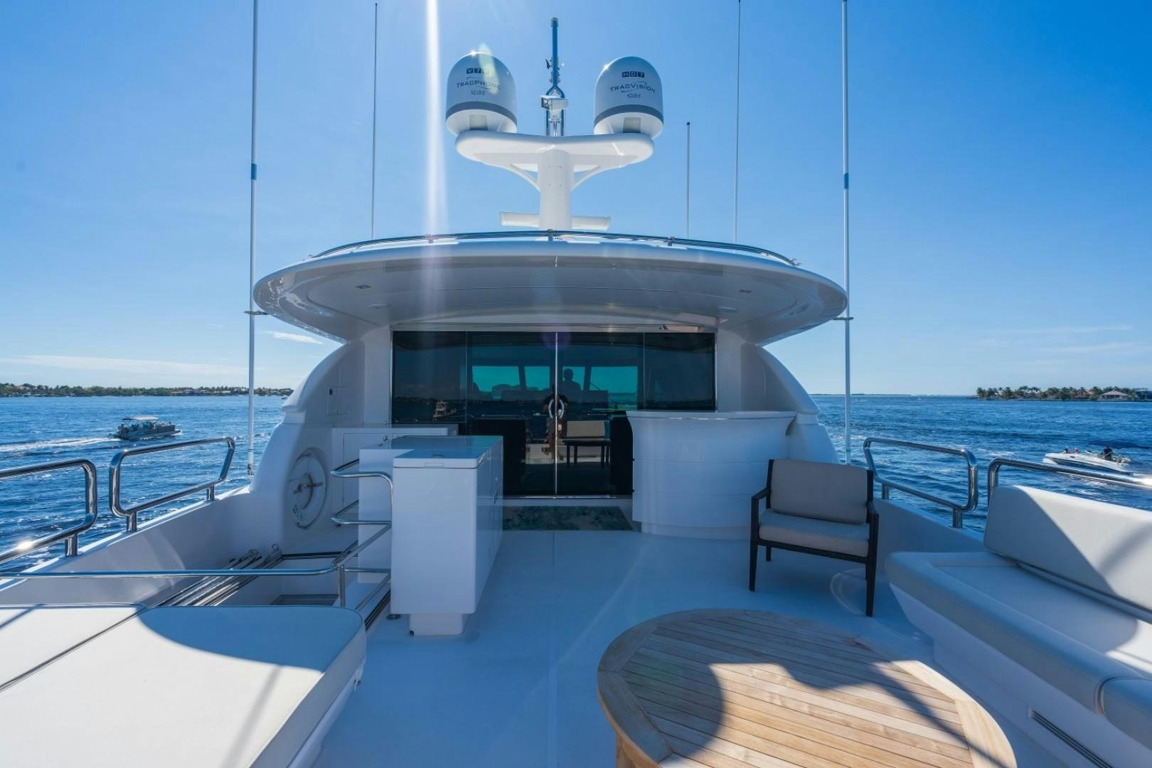 a boat on the water aboard TI AMO Yacht for Sale