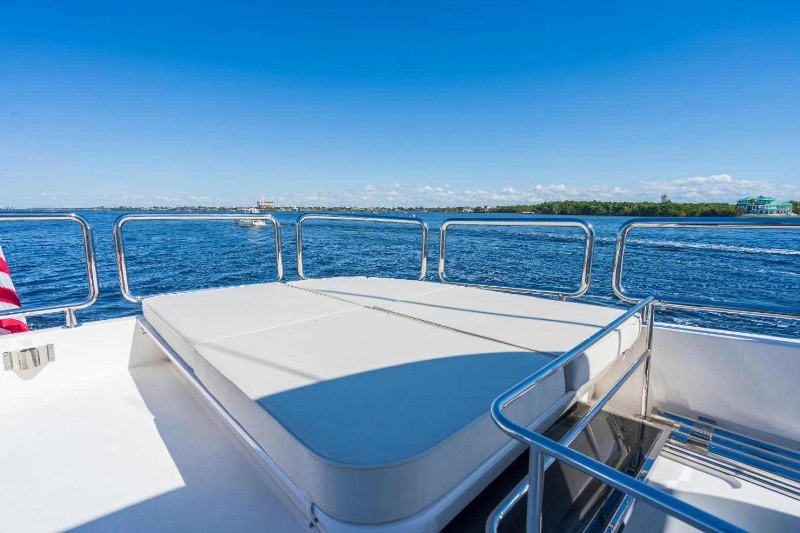 a boat on the water aboard TI AMO Yacht for Sale