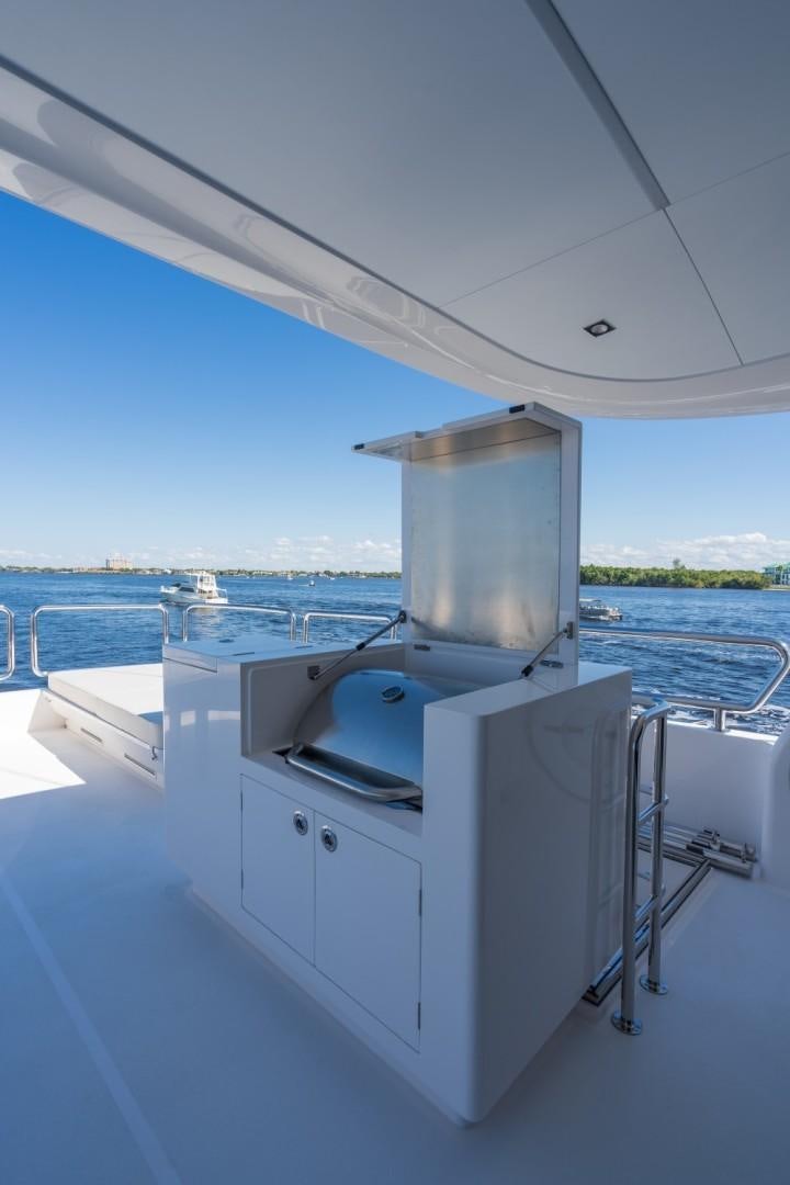 a large metal object on a boat aboard TI AMO Yacht for Sale