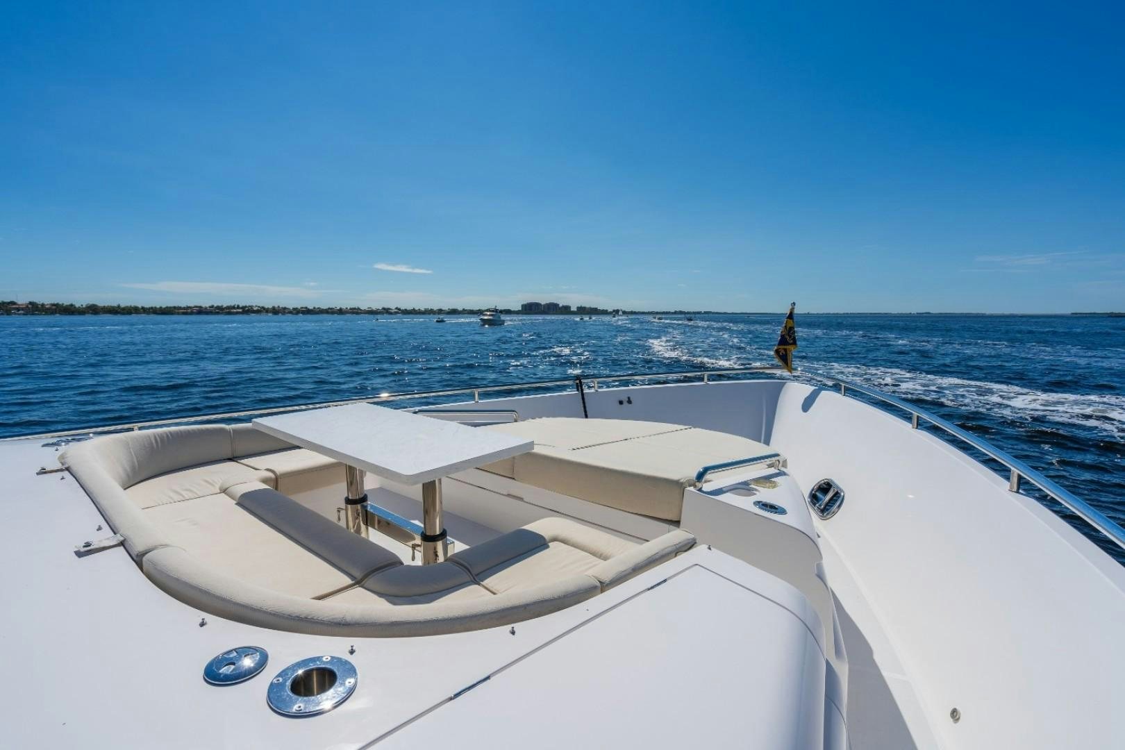 a boat on the water aboard TI AMO Yacht for Sale