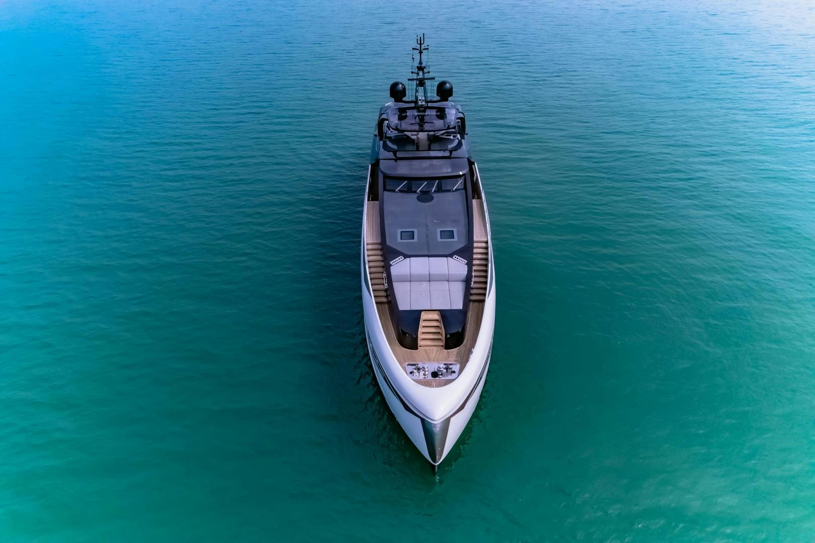 a boat on the water aboard LA VIE Yacht for Sale