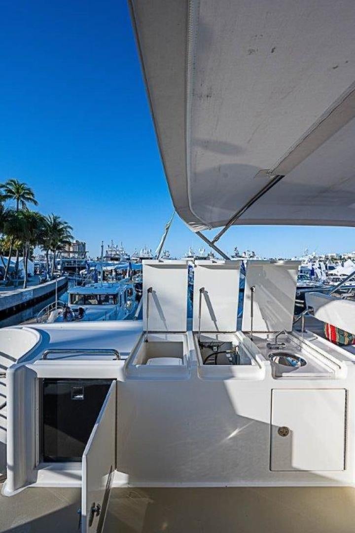 a boat with many boats on it aboard NAMHARA Yacht for Sale