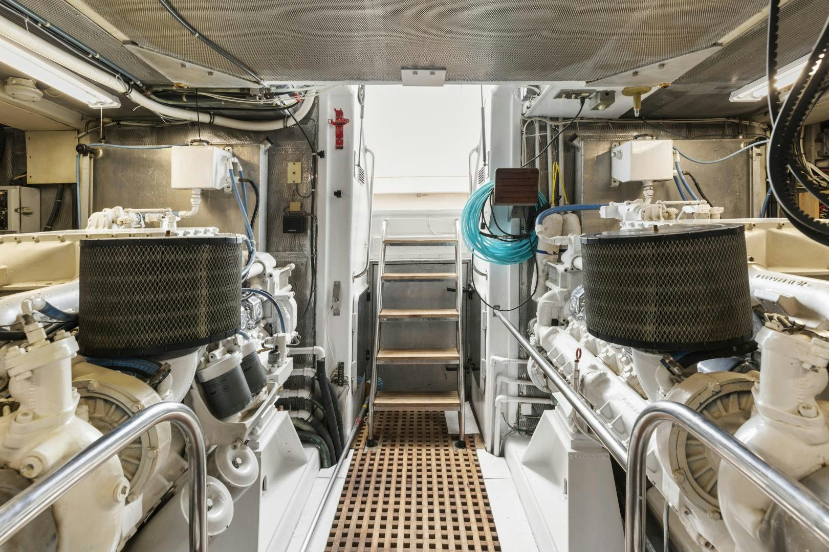 inside of a vehicle aboard WANDERLUST Yacht for Sale