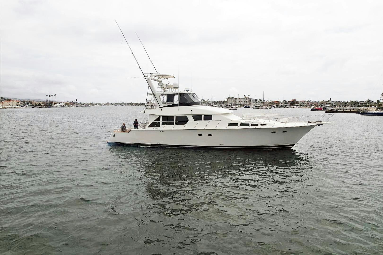 a boat in the water aboard WANDERLUST Yacht for Sale
