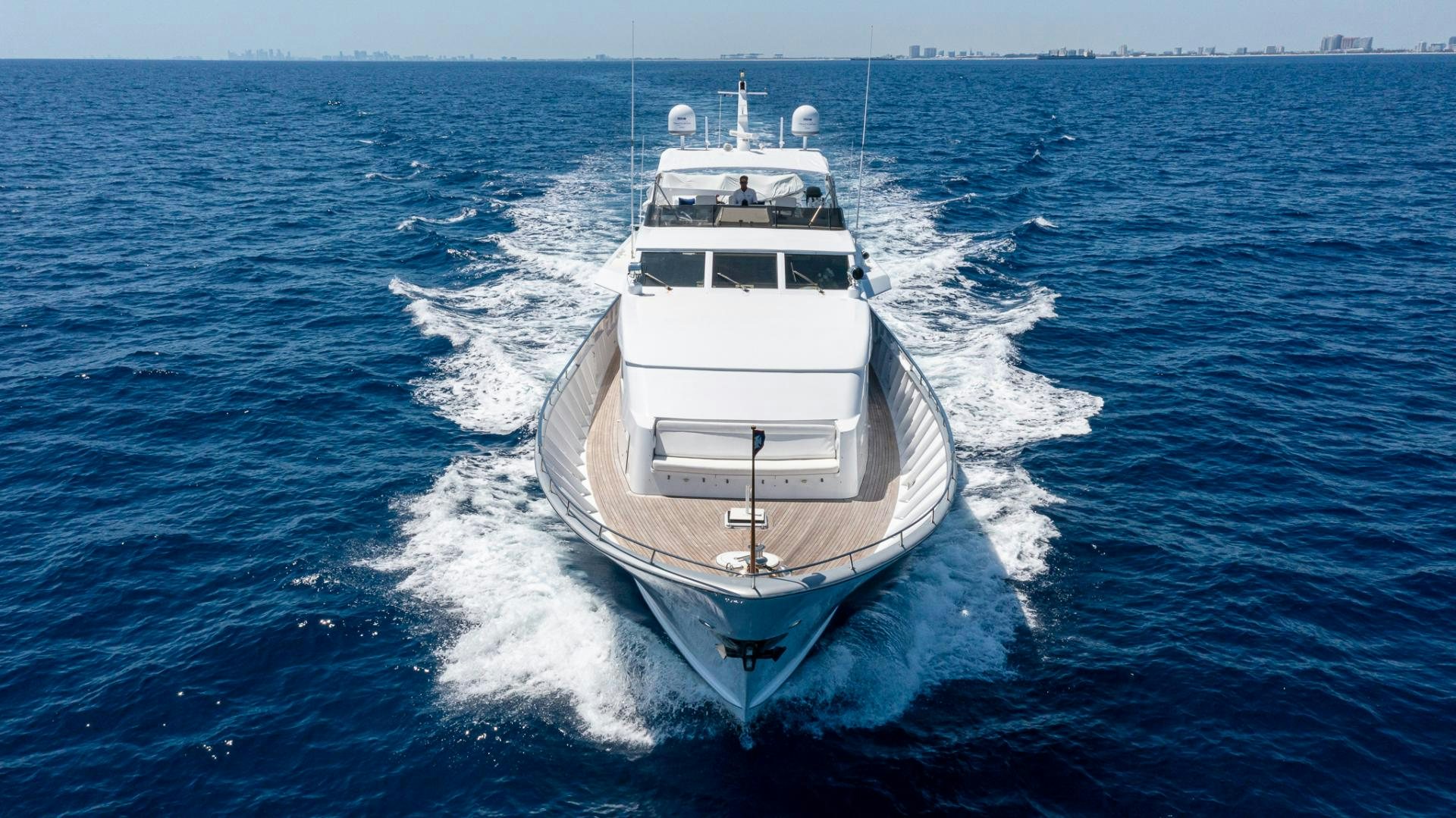 a boat on the water aboard SIRENE Yacht for Sale